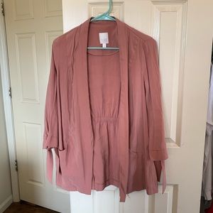 Women’s salmon blazer